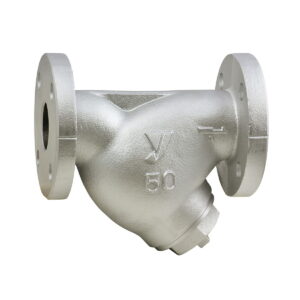 ヨシタケ Y形 ストレーナ SY-40-20A (3/4B) FCD450 ダクタイル鋳鉄製 フランジ形 JIS 10K FF 標準80メッシュ 最高圧力 1.0MPa 最高温度220℃