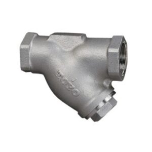 東洋バルヴ (TOYO) Y形ストレーナー UT-N-50A (2B) SCS13A (SUS304相当) ステンレス製 ねじ込み形 クラス20K 40メッシュ